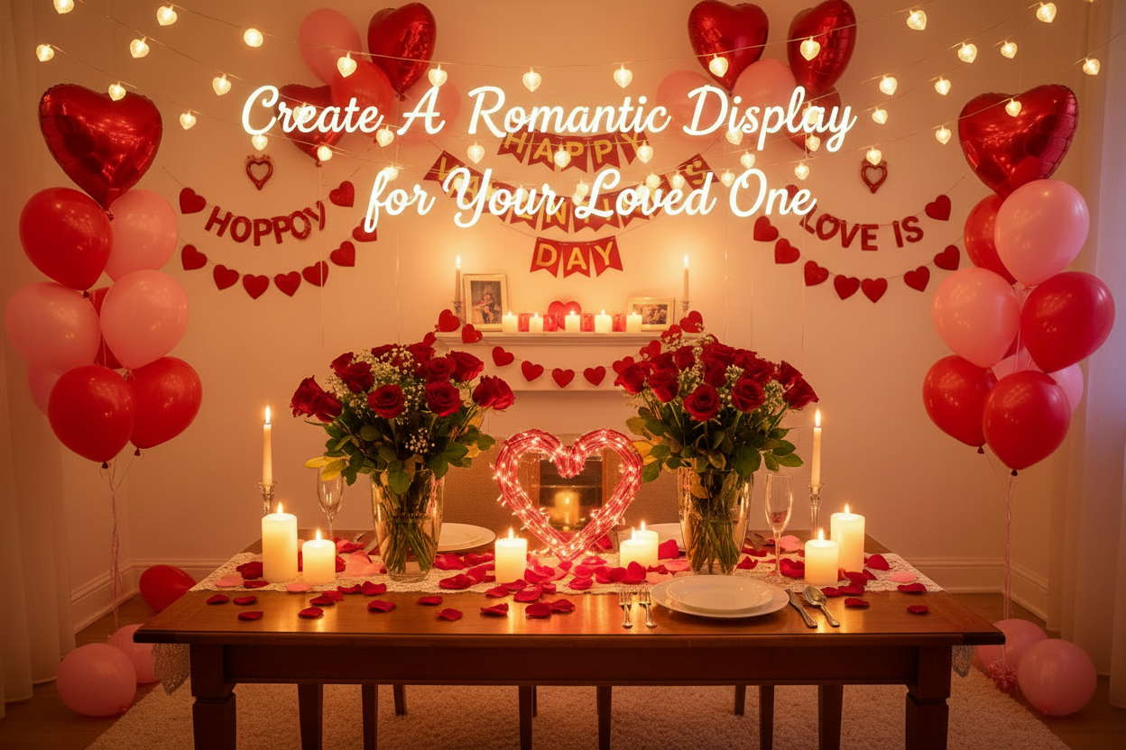 Set the Mood: Decorating a Romantic Room with Balloons for Your Valentine