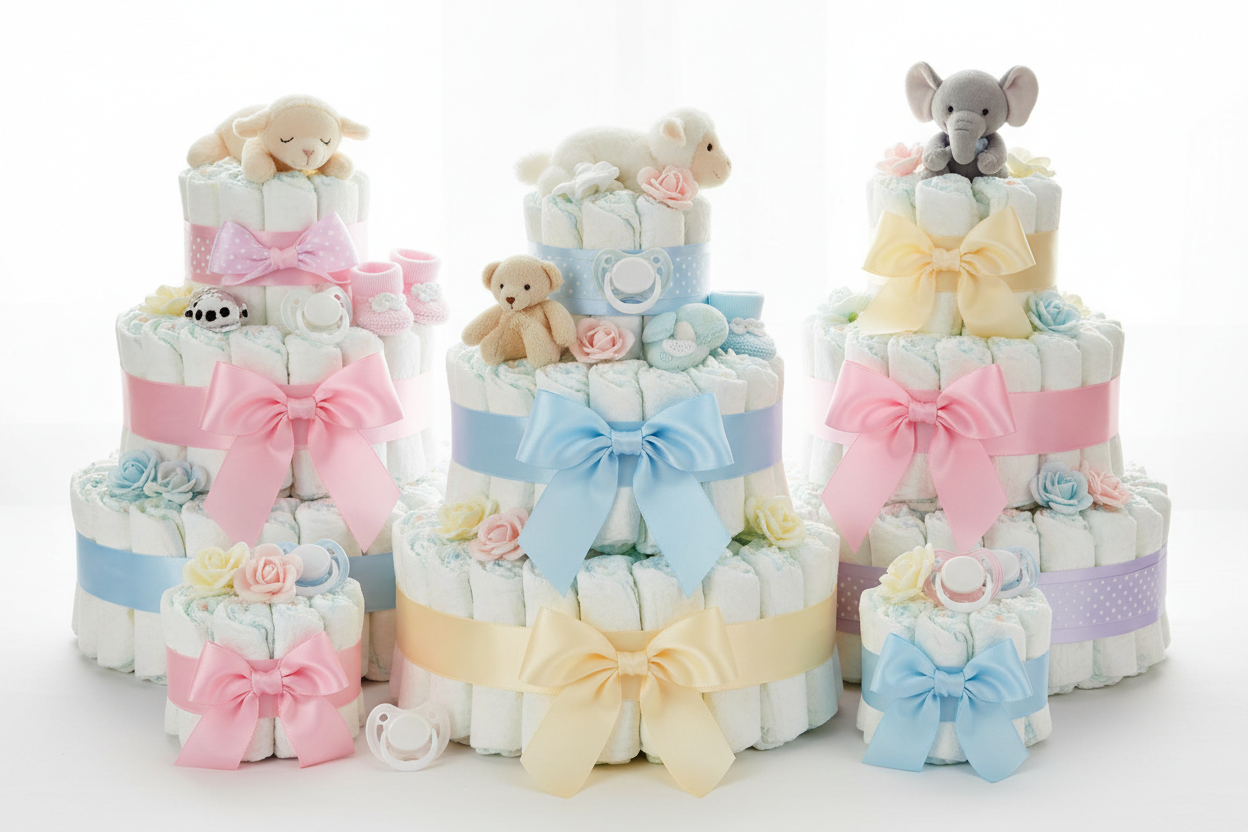 *-Diaper Cakes