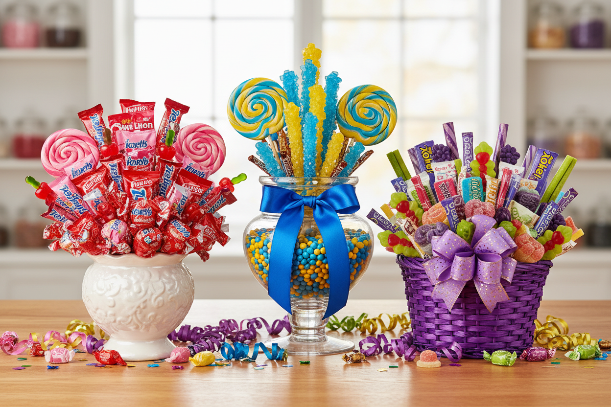 *-Candy Bouquets