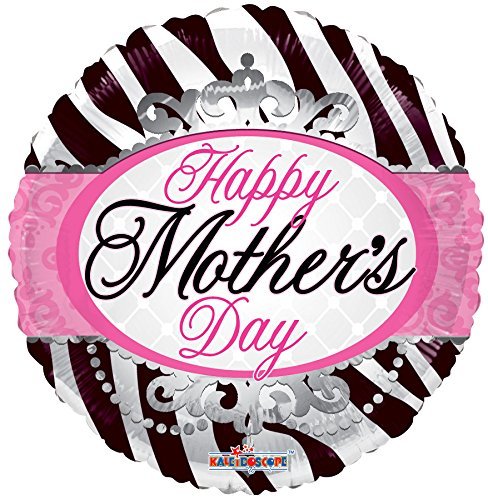 Happy Mother's Day Zebra Balloon