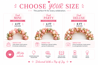 Confetti Crush Balloon Garland Kit