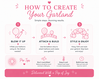 Lullaby  Luxe Balloon Garland Kit