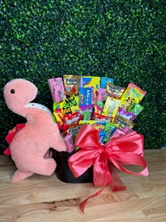 Have a Rawr-some Valentine's Day Candy Bouquet
