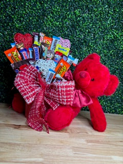 Valentine Chocolate Lover Bouquet with Bear