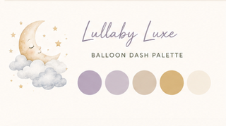 Lullaby  Luxe Balloon Garland Kit