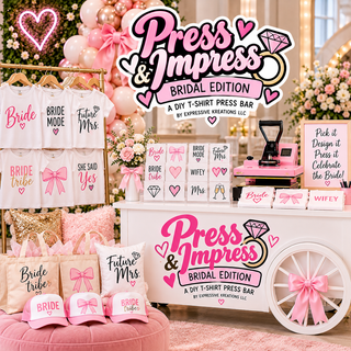 Press and Impress: Bridal Edition Mobile Shirt Bar