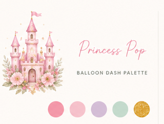 Princess Pop Balloon Garland Kit