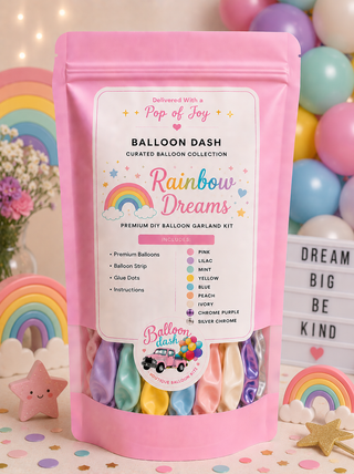 Rainbow Dreams Balloon Garland Kit