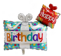 2 Present Happy Birthday Large Balloon