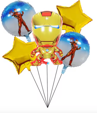 Super Hero Iron Balloon Bouquet
