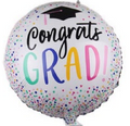 Congrats Grad Dotted Balloon