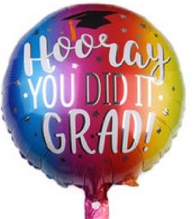 Hooray You DId it Grad