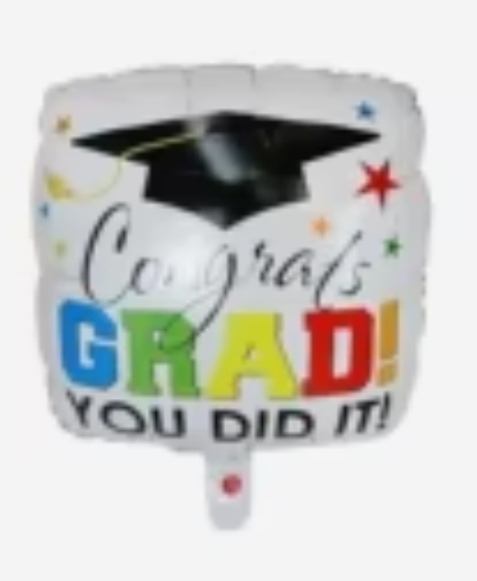 Square Congrats Grad You Did it
