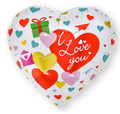 I Love You Balloon with hearts and Presents