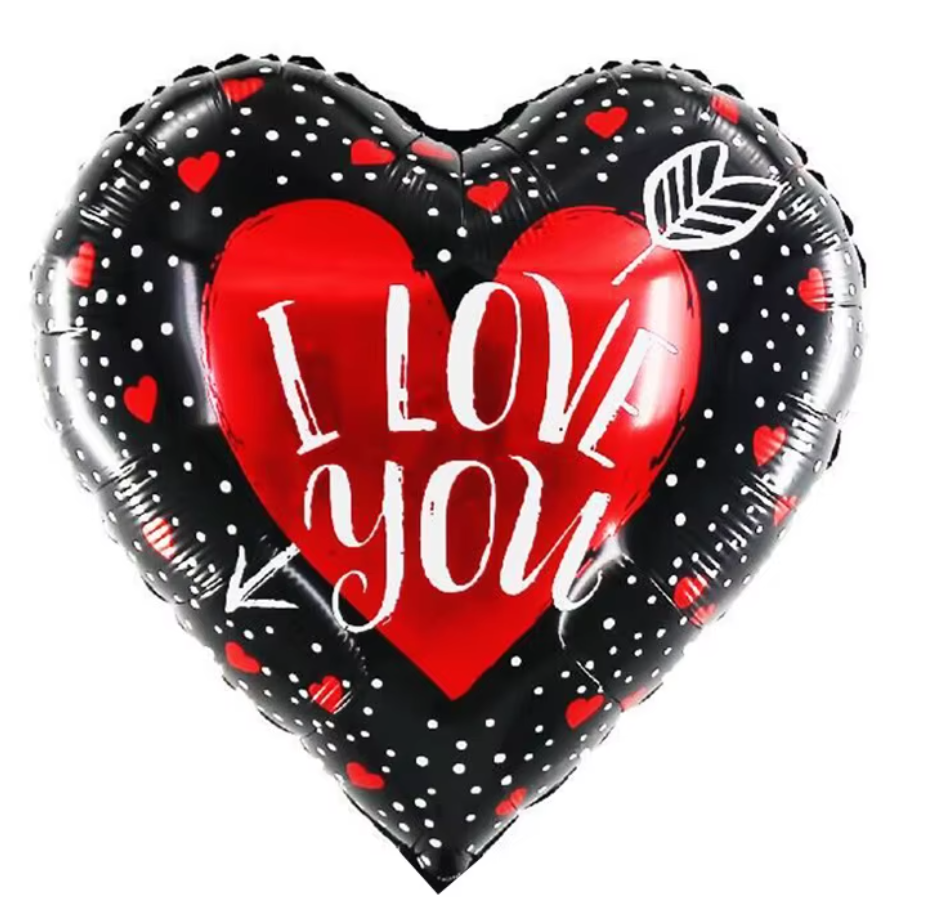 I love you with Arrow Balloon
