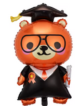 Graduation Bear Balloon- 35 inches