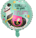Llama Congrats on Your Dipllama Balloon