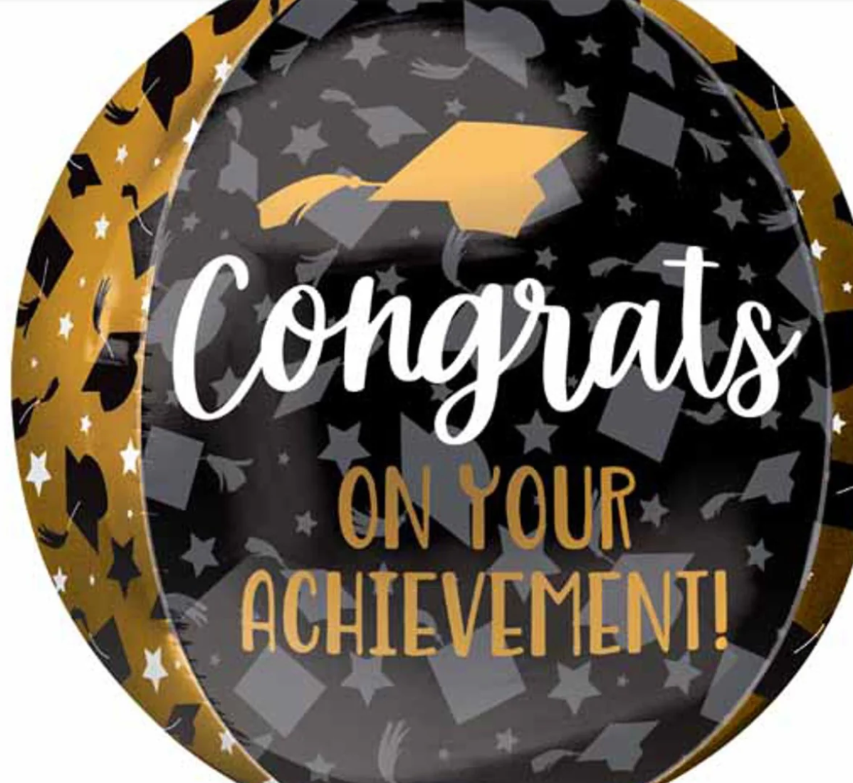 Congrats on Your Achievement Orbz Balloon