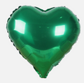 Green Heart Balloon