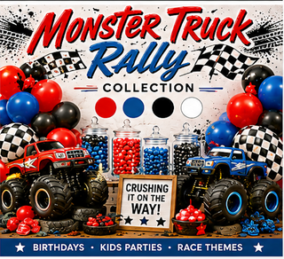 Monster Truck Rally Candy Table Package