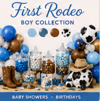 First Rodeo Boy Candy Table Package