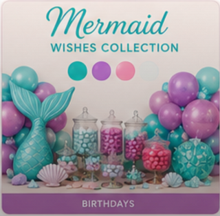 Mermaid Wishes Candy Table Package