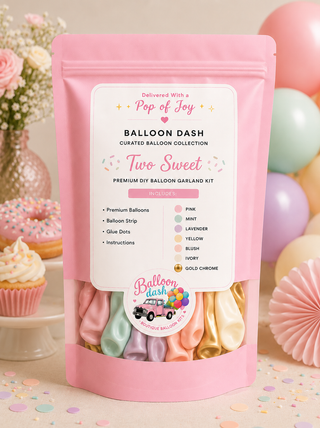 Two Sweet Balloon Garland Kit