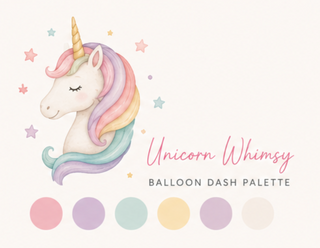 Unicorn Whimsy Balloon Garland Kit