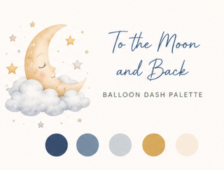 To the Moon & Back Balloon Garland Kit