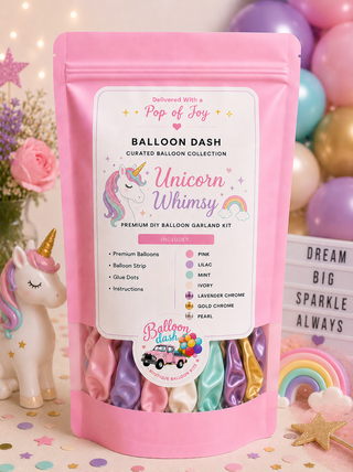 Unicorn Whimsy Balloon Garland Kit